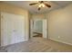 Bedroom with carpet floors and a double closet at 1132 Hargrove Ct, Locust Grove, GA 30248