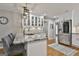 Stylish kitchen with a breakfast bar, stainless steel appliances, and ample cabinet space at 505 Bracken Edge, Peachtree City, GA 30269