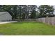 Large, well-maintained backyard with plenty of space for outdoor activities and recreation at 100 Rabbits Run, Fayetteville, GA 30214