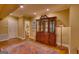 A well-lit living room with cabinets and stylish décor at 223 Old Rome Rd, Kingston, GA 30145