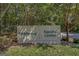 Community Fieldhouse and Aquatic Center sign at 110 Long Leaf, Peachtree City, GA 30269