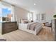 Bright bedroom with large windows, soft decor, and a comfortable sitting area at 5455 Baybrook Cir, South Fulton, GA 30349