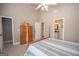 Spacious bedroom with a view to the bath and walk-in closet at 482 N Jeff Davis Dr, Fayetteville, GA 30214