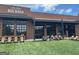 Exterior view of Line Creek Brewing Co. at Trilith with outdoor seating and Gathering-friendly green space at 482 N Jeff Davis Dr, Fayetteville, GA 30214