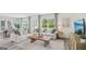 Bright and airy living room with stylish furnishings, large windows, and modern decor accents at 5451 Baybrook Cir, South Fulton, GA 30349