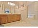 Bathroom with tub and separate glass-enclosed shower at 212 Garret Rdg, Peachtree City, GA 30269