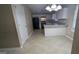 Eat-in kitchen features tile flooring, white cabinets and granite counters at 3679 Seabass Rd, Decatur, GA 30034
