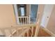 A staircase with white banisters leads to the upper level, offering access to living spaces at 3679 Seabass Rd, Decatur, GA 30034