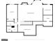 Floor plan showcasing the layout of the 1st floor, including bedrooms, bathrooms, and recreation room at 135 Edgewater Trl, Fayetteville, GA 30215