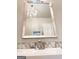 Stylish bathroom sink with a large mirror and modern faucet fixtures at 108 Summit Walk, Peachtree City, GA 30269