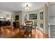 Lovely eat-in kitchen with hardwood floors and natural light at 108 Summit Walk, Peachtree City, GA 30269