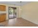 Cozy breakfast nook with natural light and direct access to the outdoor deck at 230 Cobblestone Ln, Mcdonough, GA 30252