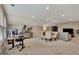 Spacious bonus room with versatile layout, office area, and cozy seating at 411 Southbridge Pass, Peachtree City, GA 30269