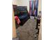 Comfortable bedroom featuring a bunk bed, soft carpet, and vibrant curtains, perfect for a room at 1063 Nw Cato Nw St, Atlanta, GA 30318