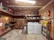Unfinished basement with washer and dryer at 1183 Iron Gate Blvd, Jonesboro, GA 30238