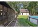 Well-maintained lawn, screened in porch, and an in-ground pool, perfect for outdoor enjoyment at 130 Emerald Dr, Mcdonough, GA 30253