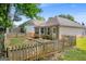 Spacious backyard with a wooden fence, offering privacy and a cozy outdoor space at 136 Glynn Addy Dr, Stockbridge, GA 30281
