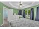 A serene bedroom with an open closet and ample natural light offers a peaceful retreat at 136 Glynn Addy Dr, Stockbridge, GA 30281