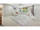Cozy bedroom with a crib, teepee, gray rug, and windows offering natural light at 508 Hastings Dr, Peachtree City, GA 30269