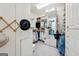 Spacious walk-in closet with ample storage, including custom shelving, drawers and full length mirror at 508 Hastings Dr, Peachtree City, GA 30269