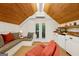 Living area with seating, kitchenette and access to a balcony at 508 Hastings Dr, Peachtree City, GA 30269