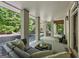 Expansive covered porch perfect for outdoor living, complete with comfortable seating and stylish decor at 508 Hastings Dr, Peachtree City, GA 30269