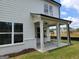 Covered patio featuring classic white columns with a view of the home's exterior at 43 Avian Way # 3B, Auburn, GA 30011