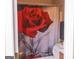This bathroom features a tub and shower combination and a bold rose-themed shower curtain at 5639 Mallard Trl, Lithonia, GA 30058