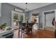 Charming dining area with natural light and easy access to outdoor spaces at 140 Laurel Lake Rd, Tyrone, GA 30290