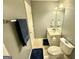 Functional bathroom with neutral finishes, a single sink vanity, and practical layout at 6638 Creek Turn Dr, Rex, GA 30273