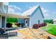 Exterior of building with covered patio, hammock, and manicured landscaping at 385 Liberty Church Rd, Carrollton, GA 30116
