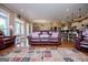 Beautiful living room with hardwood floors and open concept design at 385 Liberty Church Rd, Carrollton, GA 30116