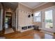 This is a mud room with hardwood floors and lots of storage space at 385 Liberty Church Rd, Carrollton, GA 30116