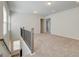 Upstairs loft with neutral walls and carpet at 35 Fraser Ln # 123B, Auburn, GA 30011