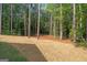 View of expansive backyard featuring tall trees and level land, perfect for outdoor activities at 55 Etheridge Rd, Temple, GA 30179