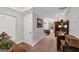The main bedroom features carpet flooring, a ceiling fan, and a large dresser at 1625 Clark Lake Nw, Acworth, GA 30102