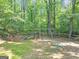 Fun backyard playground with slides, swings, and a see-saw for outdoor enjoyment at 1625 Clark Lake Nw, Acworth, GA 30102