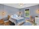 Cozy bedroom with a comfortable bed, stylish decor, and natural light at 344 Mckibben Dr, Locust Grove, GA 30248