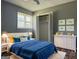 Bedroom featuring a comfortable bed, stylish furnishings, and a tranquil ambiance at 1486 Harbour Oaks Rd, Tucker, GA 30084