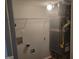Utility room area with water connections and HVAC unit at 5579 Marbut Rd, Lithonia, GA 30058
