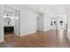 Hallway leading to modern bathroom at 2328 Lakewood Ave Sw, Atlanta, GA 30315