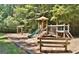 Community playground featuring swings, a slide, and a playset providing a fun recreation area for residents at 185 Newfield Dr, Tyrone, GA 30290