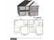 Detailed floor plan showcasing the layout of 'The Oaklan' first and second floors, bedrooms, kitchen, and living spaces at 150 Wilson Dr, Mcdonough, GA 30252