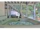 Close-up of the hot tub, showing clean water and surrounding outdoor space at 505 Lighthouse Ln, Peachtree City, GA 30269