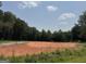 Cleared homesite offering a beautiful and serene landscape with an expanse of trees in the background at 380 Ayers Rd, Bowdon, GA 30108