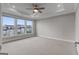 Bright bedroom with recessed lighting, ceiling fan, and large windows at 2118 Iverson Se Dr, Smyrna, GA 30080