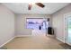 Basement with bar through the doorway at 52 Olivia Ct, Palmetto, GA 30268