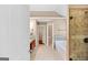 Elegant bathroom with a tiled shower, soaking tub, and doorway to closet, creating a luxurious and functional space at 52 Olivia Ct, Palmetto, GA 30268