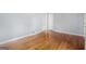 Bright living room featuring gleaming hardwood floors, fresh paint, and easy access to other rooms at 734 Meadowlark Dr, Villa Rica, GA 30180