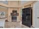 Kitchen area showcasing stainless steel appliances, light wood cabinets, and a black refrigerator at 111 Kenton Pl, Peachtree City, GA 30269